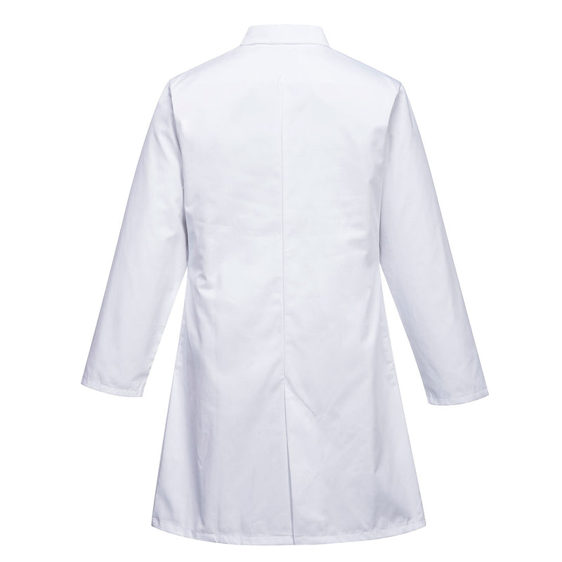 2206 - Men’s Food Coat, Three Pockets White