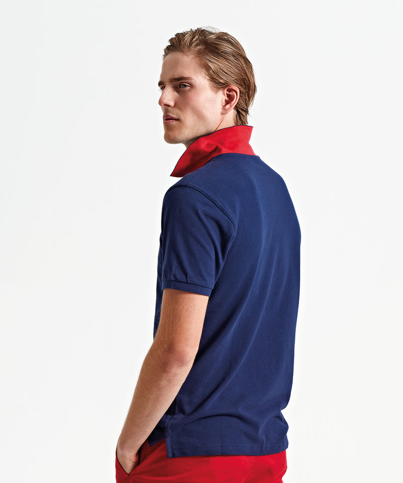 Men's Classic Fit Contrast Polo