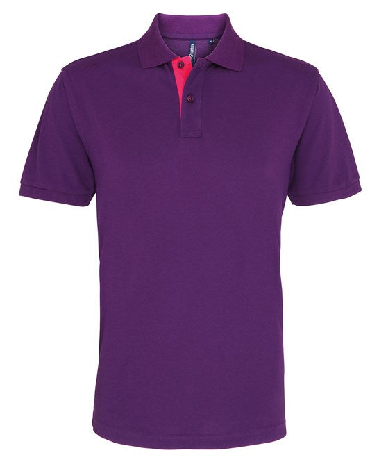 Men's Classic Fit Contrast Polo