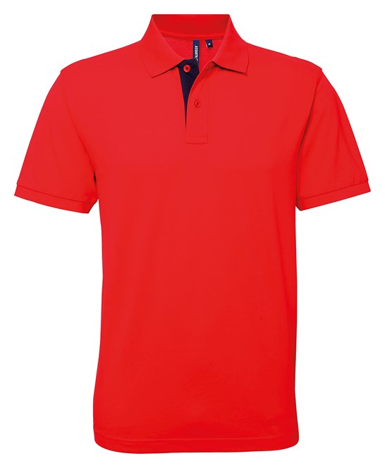 Men's Classic Fit Contrast Polo