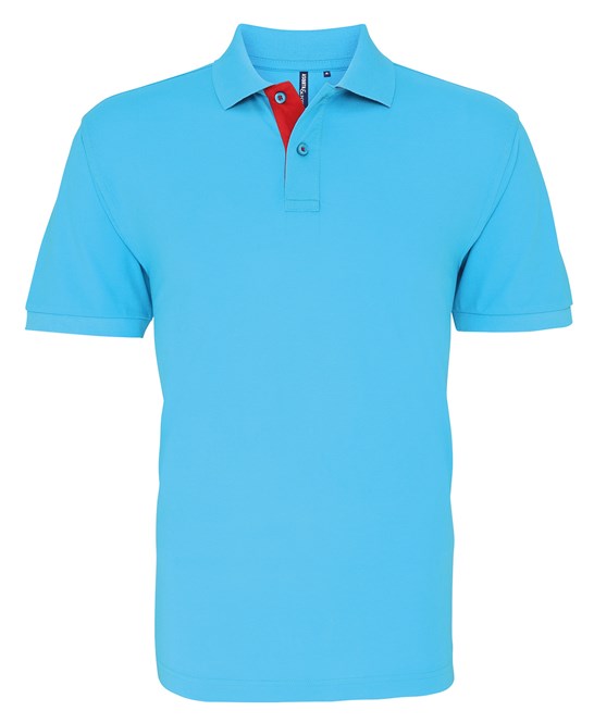 Men's Classic Fit Contrast Polo