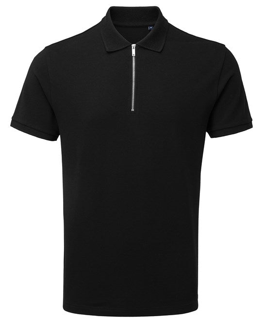 Men's Zip Polo