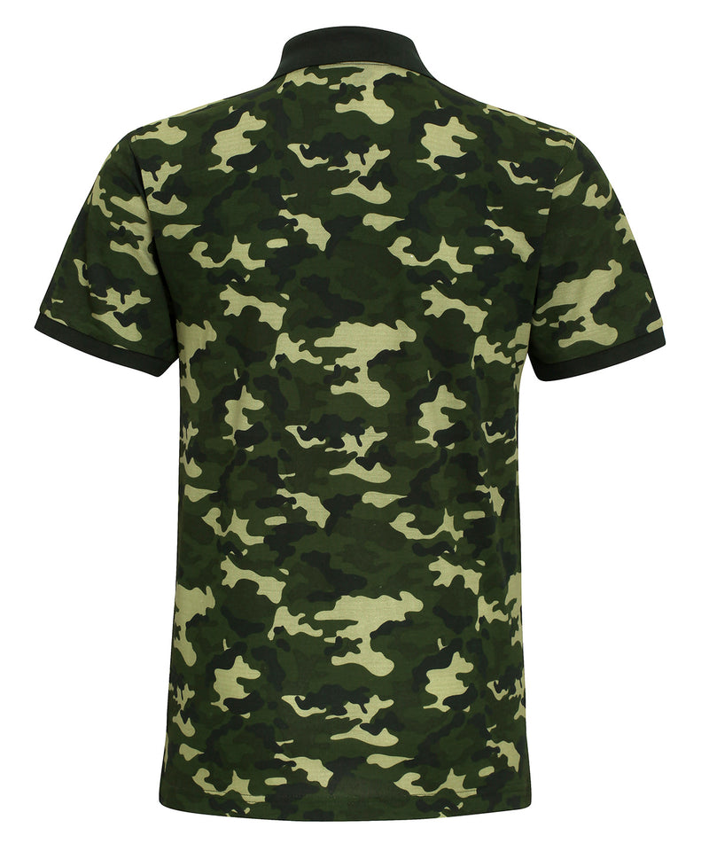 Men's Camo Piqué Polo