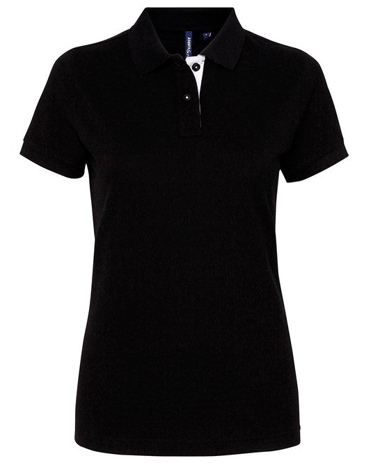 Women's Contrast Polo