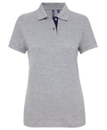 Women's Contrast Polo