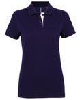 Women's Contrast Polo