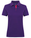 Women's Contrast Polo