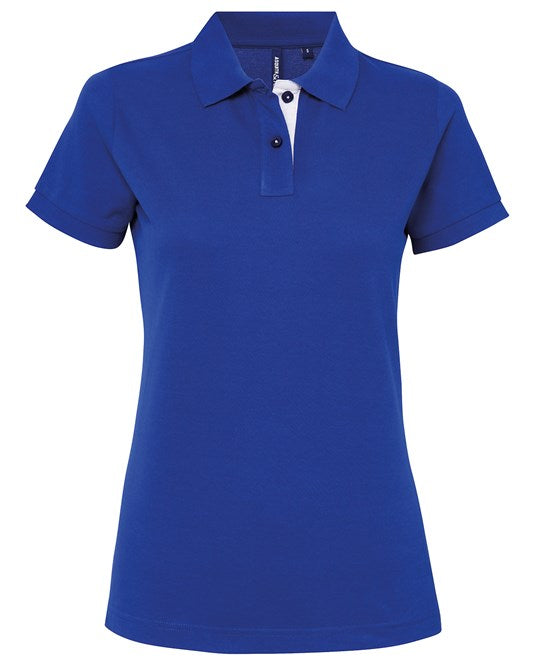 Women's Contrast Polo