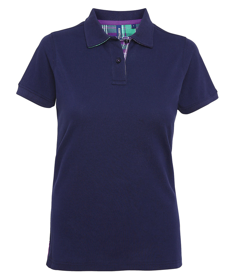 Women's Check Trim Polo