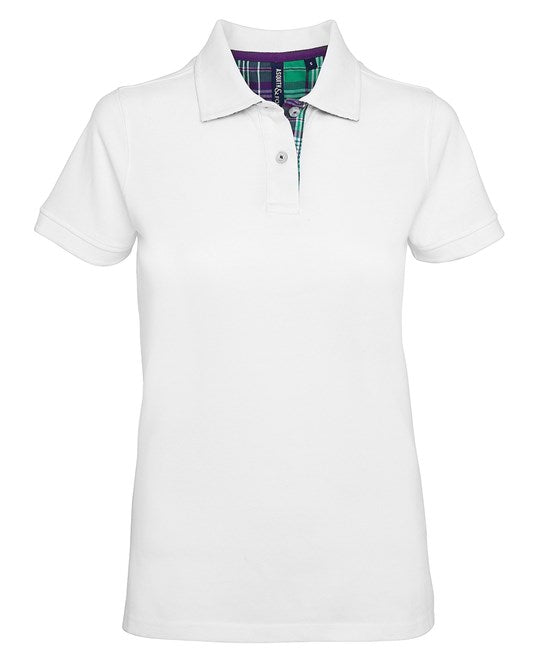 Women's Check Trim Polo