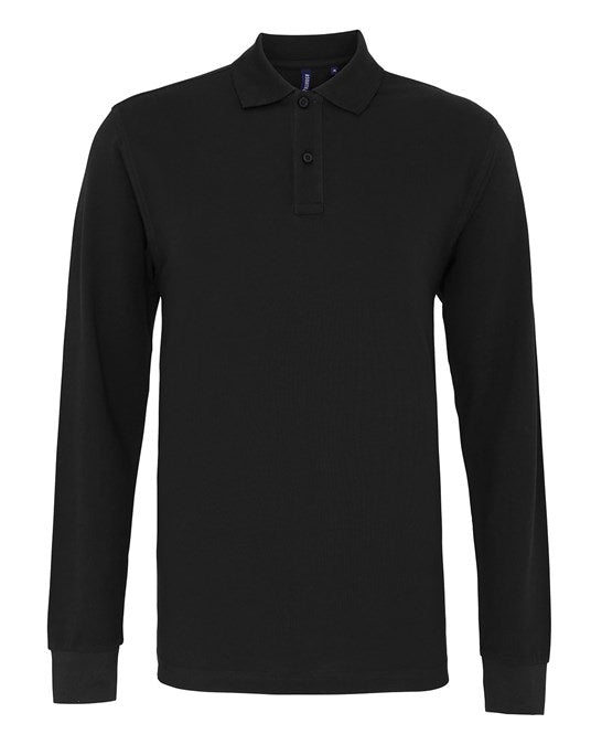 Men's Classic Fit Long Sleeved Polo