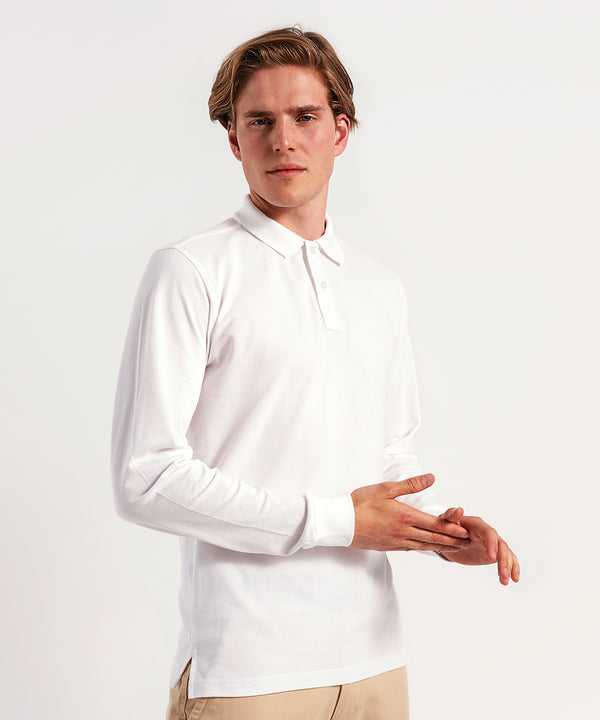 Men's Classic Fit Long Sleeved Polo