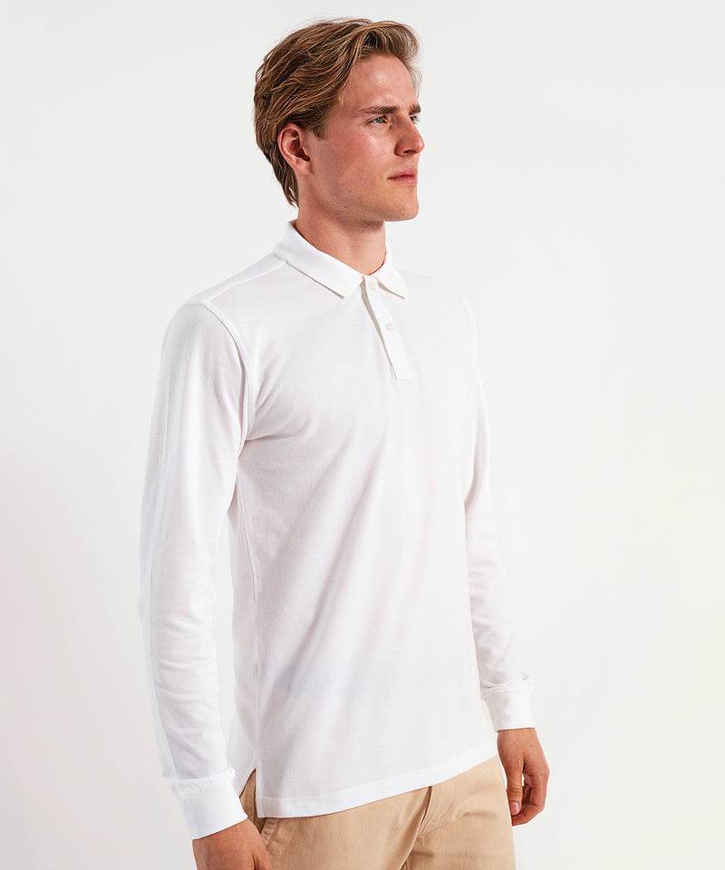 Men's Classic Fit Long Sleeved Polo