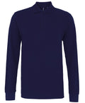 Men's Classic Fit Long Sleeved Polo