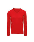 Women's Cotton Blend V-Neck Sweater