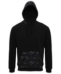 Men's Camo Trimmed Hoodie