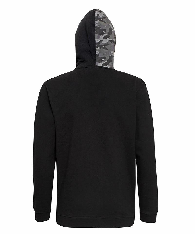 Men's Camo Trimmed Hoodie