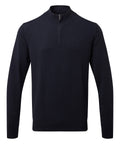 Men's Cotton Blend ¼ Zip Sweater