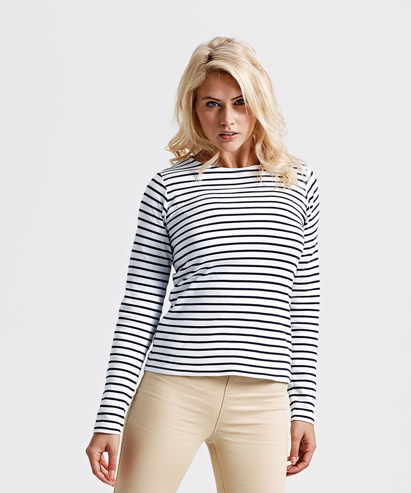 Women's Marinière Coastal Long Sleeve Tee