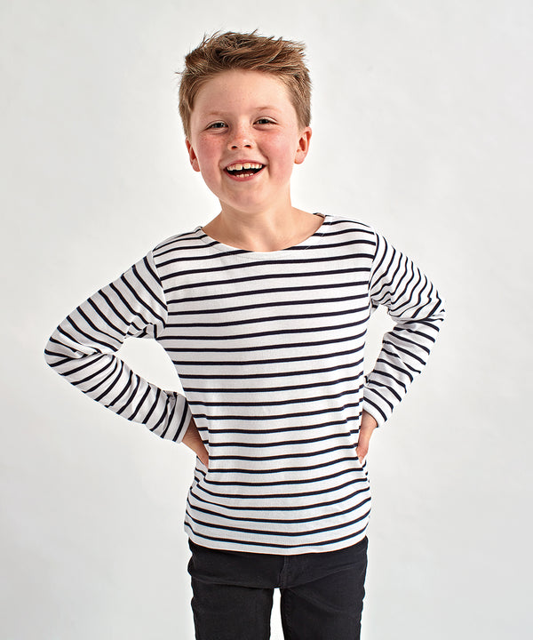 Kids Marinière Coastal Long Sleeve Tee