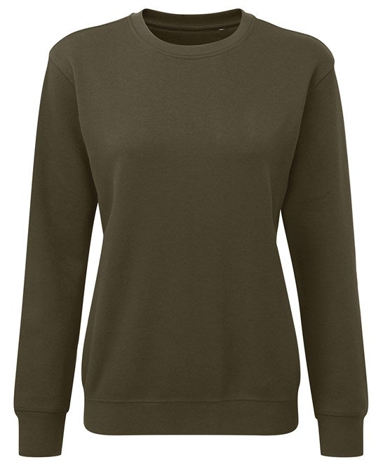 Women's Organic Crew Neck Sweatshirt