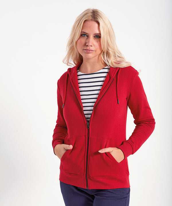 Women's Zip-Through Organic Hoodie