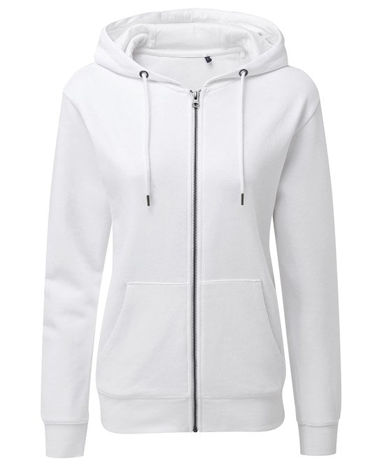 Women's Zip-Through Organic Hoodie