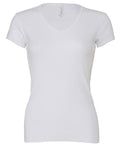 Baby Rib Short Sleeve V-Neck T-Shirt