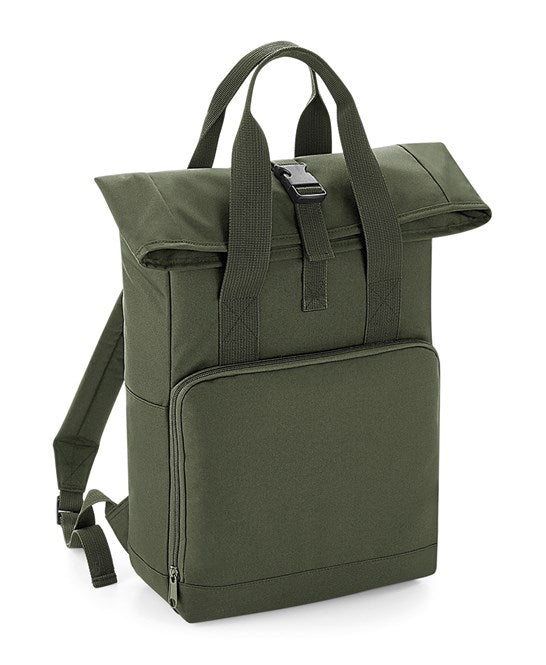 Twin Handle Roll-Top Backpack