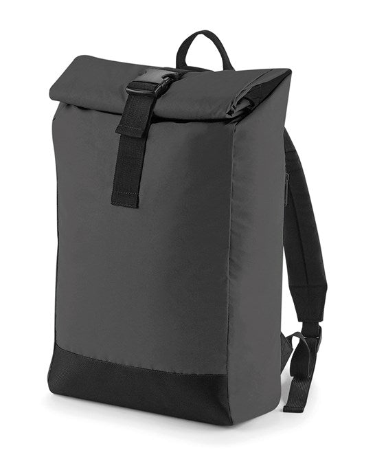 Reflective Roll-Top Backpack