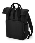 Recycled Twin Handle Roll-Top Laptop Backpack