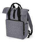 Recycled Twin Handle Roll-Top Laptop Backpack