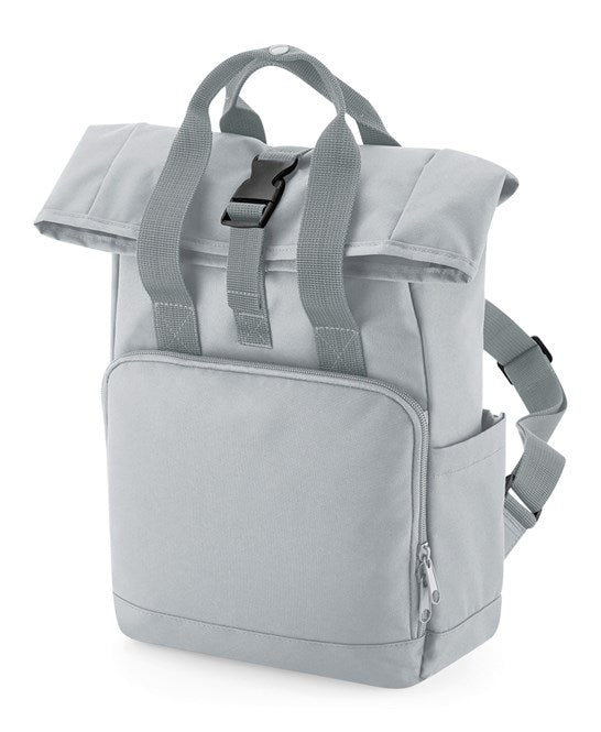 Recycled Mini Twin Handle Roll-Top Backpack