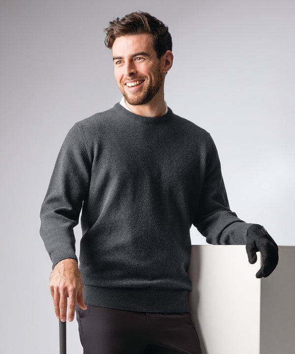 G.Morar Lambswool Crew Neck Sweater (MKL5902CN-MOR)