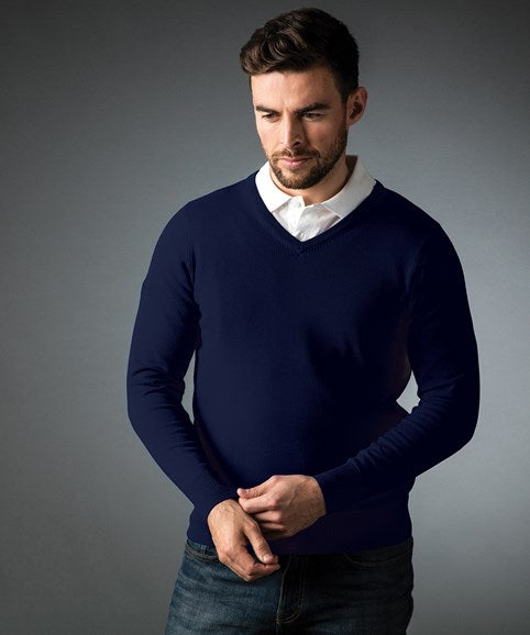 G.Eden Cotton V-Neck Sweater (MKC6884VN-EDEN)