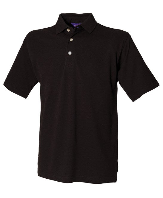 Classic Cotton Piqué Polo With Stand-Up Collar