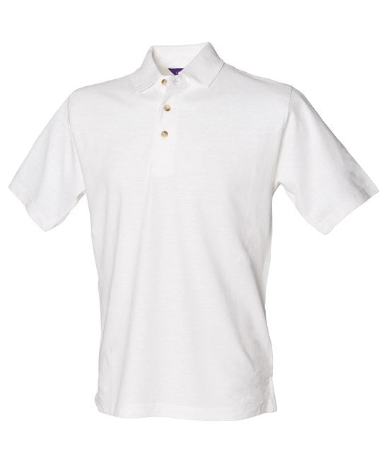 Classic Cotton Piqué Polo With Stand-Up Collar