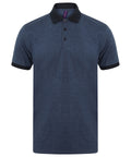 Contrast Triblend Polo Shirt