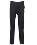 65/35 Flat Fronted Chino Trousers