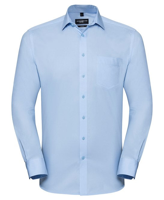 Long Sleeve Tailored Coolmax® Shirt