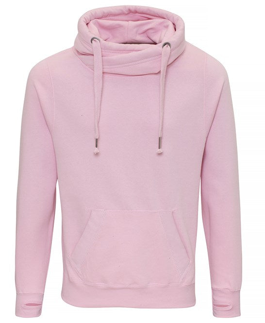 Cross Neck Hoodie