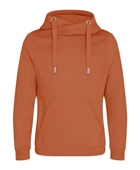 Cross Neck Hoodie