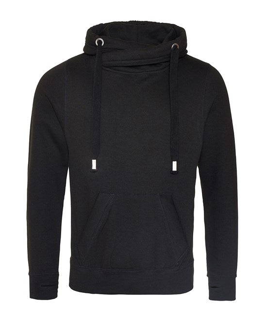 Cross Neck Hoodie