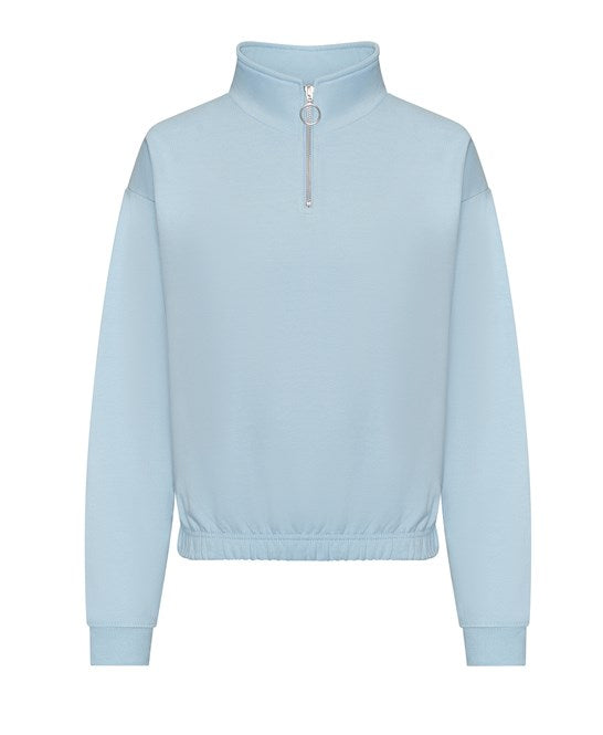 Women's Cropped 1/4 Zip Sweat