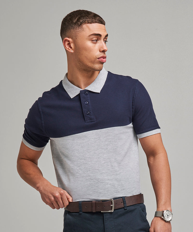 Colour Block Polo