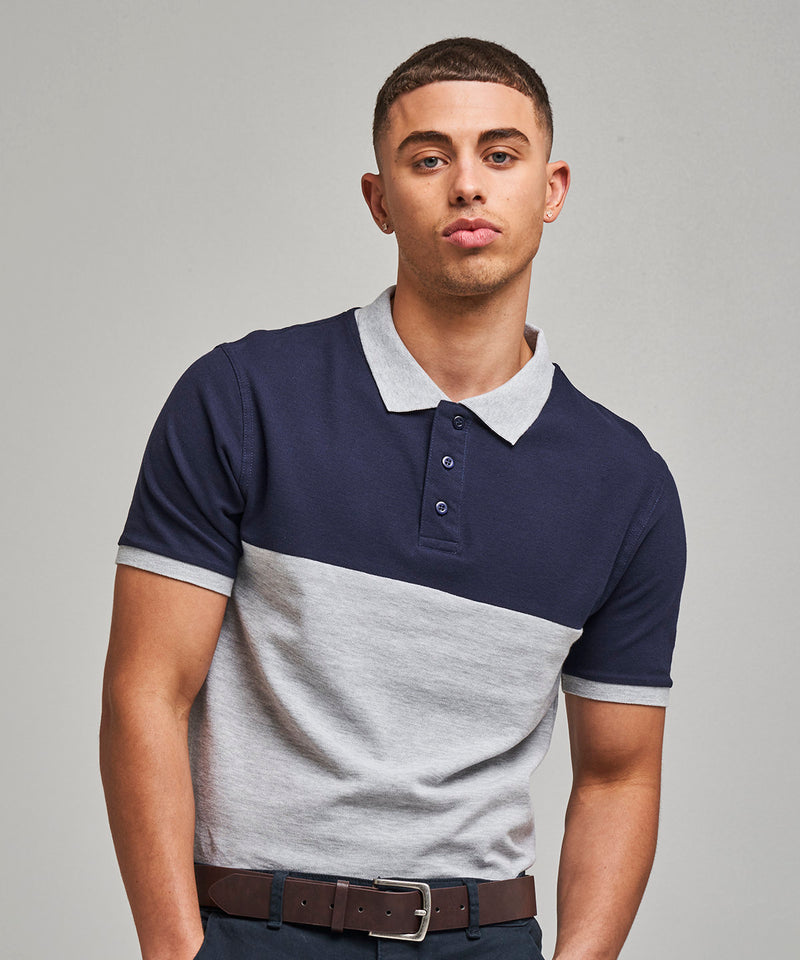 Colour Block Polo