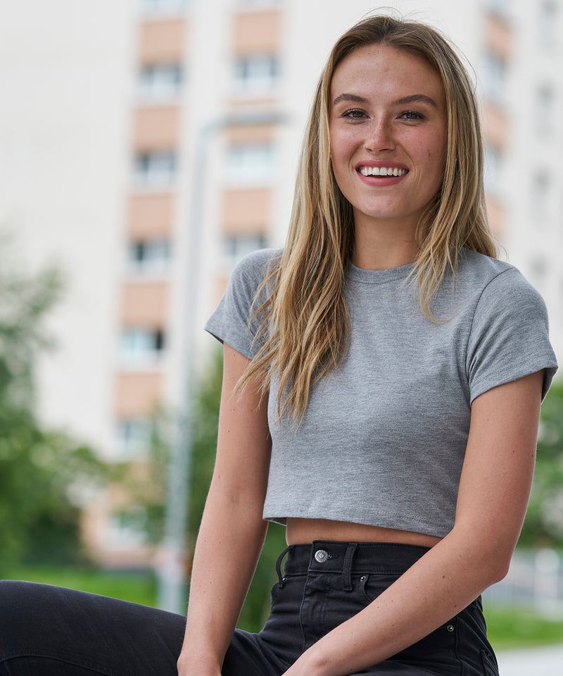 Women's Triblend Cropped T