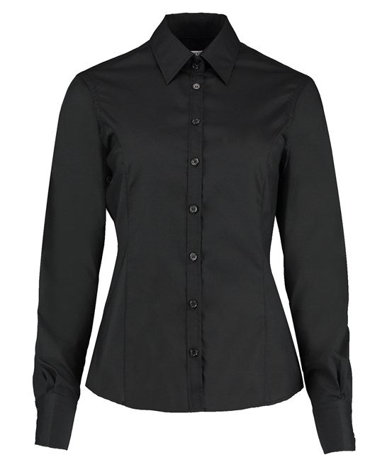 Business Blouse Long-Sleeved (Tailored Fit)