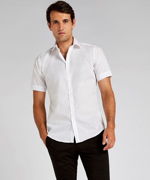 Business Shirt Short-Sleeved (Slim Fit)