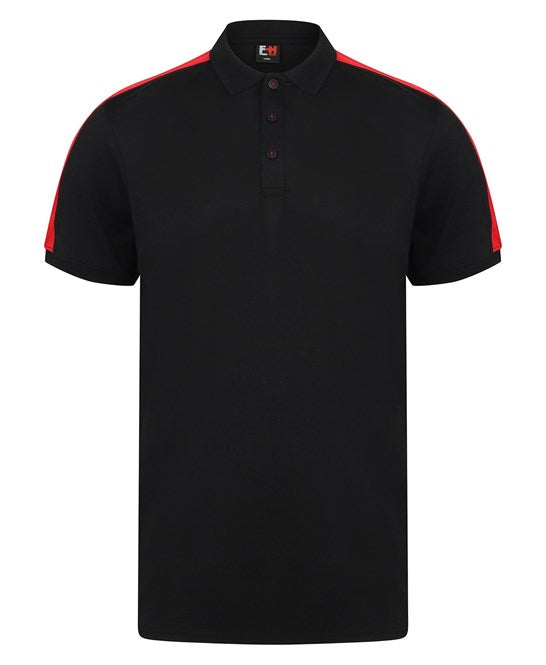 Contrast Panel Polo